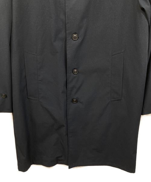 417 by EDIFICE（417 バイ エディフィス）417 by EDIFICE (417 バイ エディフィス) 2WAY バルカラーコート ブラック サイズ:Mの古着・服飾アイテム