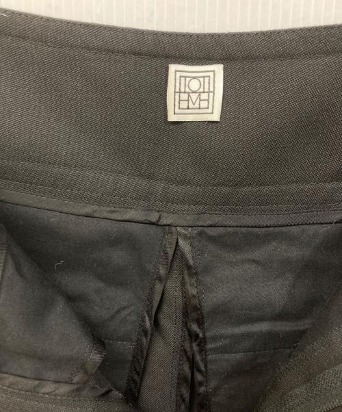 toteme（トーテム）toteme (トーテム) ハーフパンツ ブラック サイズ:実寸をご確認くださいの古着・服飾アイテム