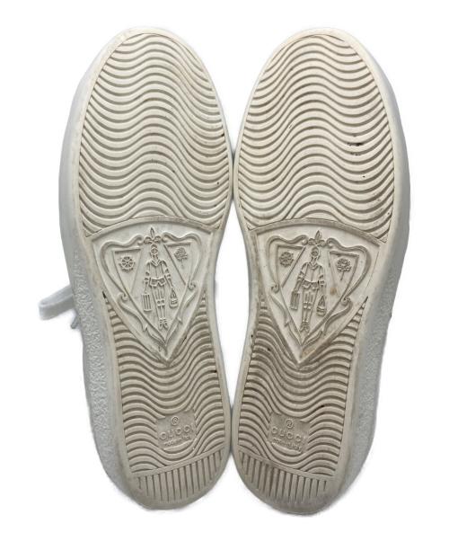 GUCCI（グッチ）GUCCI (グッチ) エース エンブロイダリー ビースニーカー ホワイト サイズ:	SIZE 6の古着・服飾アイテム