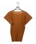 ISSEY MIYAKE (イッセイミヤケ) プリーツカットソー オレンジ サイズ:	SIZE L：9000円