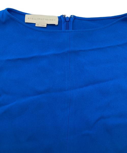 STELLA McCARTNEY（ステラマッカートニー）STELLA McCARTNEY (ステラマッカートニー) 半袖ワンピース ブルー サイズ:38の古着・服飾アイテム