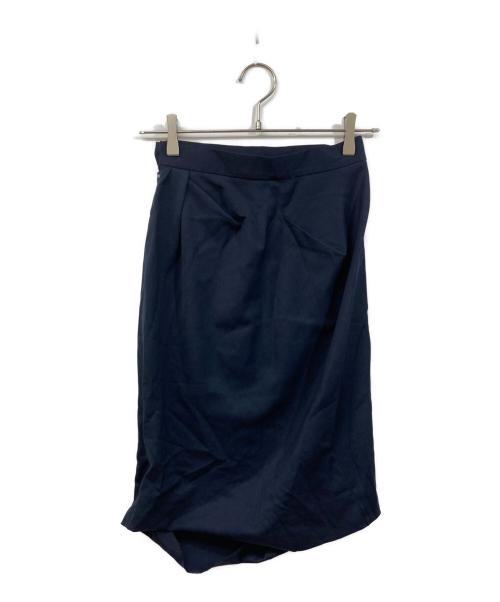 Vivienne Westwood RED LABEL（ヴィヴィアンウエストウッドレッドレーベル）Vivienne Westwood RED LABEL (ヴィヴィアンウエストウッドレッドレーベル) オーブボタンスカート ネイビー サイズ:	SIZE 38の古着・服飾アイテム