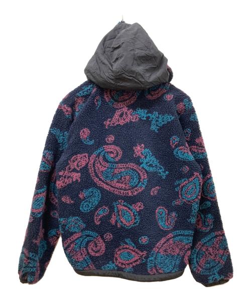 ARIES（アリーズ）ARIES (アリーズ) Paisley Half Zip Fleece ネイビー サイズ:Sの古着・服飾アイテム