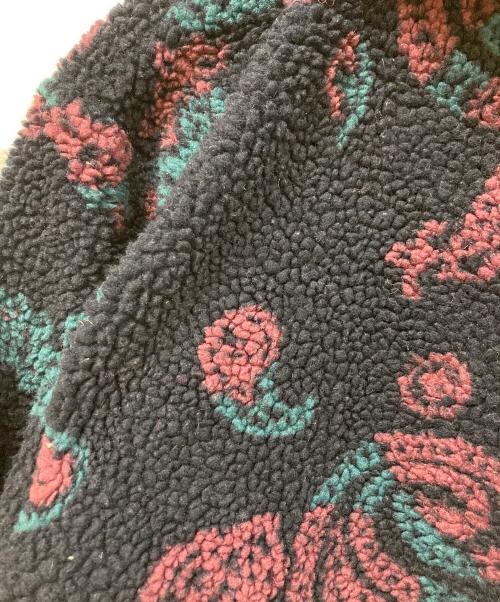 ARIES（アリーズ）ARIES (アリーズ) Paisley Half Zip Fleece ネイビー サイズ:Sの古着・服飾アイテム