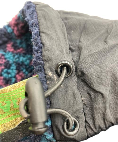 ARIES（アリーズ）ARIES (アリーズ) Paisley Half Zip Fleece ネイビー サイズ:Sの古着・服飾アイテム