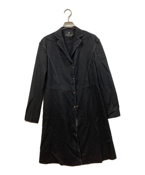LANVIN COLLECTION（ランバンコレクション）LANVIN COLLECTION (ランバンコレクション) ジップアップワンピース ブラック サイズ:38の古着・服飾アイテム