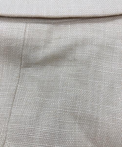 UNITED ARROWS TOKYO（ユナイテッドアローズトウキョウ）UNITED ARROWS TOKYO (ユナイテッドアローズトウキョウ) リネンダブルブレスト ジャケット ベージュ サイズ:36の古着・服飾アイテム