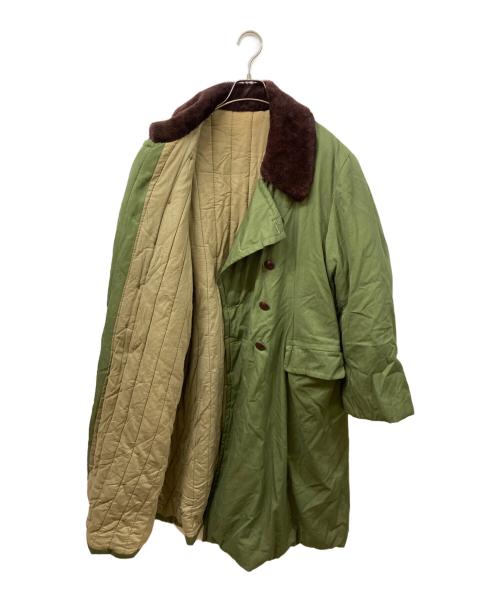 VINTAGE（ヴィンテージ）VINTAGE (ヴィンテージ) 防寒コート オリーブ サイズ:実寸をご確認くださいの古着・服飾アイテム