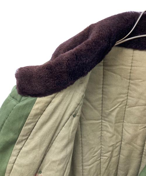 VINTAGE（ヴィンテージ）VINTAGE (ヴィンテージ) 防寒コート オリーブ サイズ:実寸をご確認くださいの古着・服飾アイテム