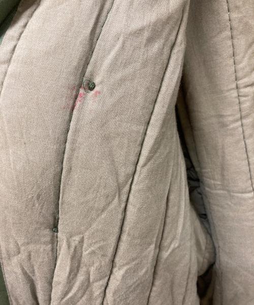 VINTAGE（ヴィンテージ）VINTAGE (ヴィンテージ) 防寒コート オリーブ サイズ:実寸をご確認くださいの古着・服飾アイテム
