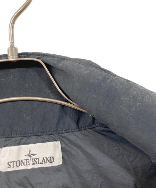 STONE ISLAND（ストーンアイランド）STONE ISLAND (ストーンアイランド) CRINKLE REPS NY, RECYCLED NYLON ブラック サイズ:XLの古着・服飾アイテム