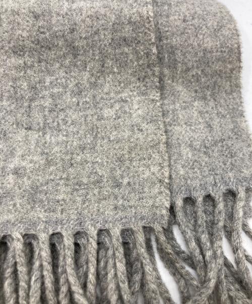 Acne studios（アクネ ストゥディオズ）ACNE STUDIOS (アクネ ストゥディオズ) 大判ストール グレーの古着・服飾アイテム