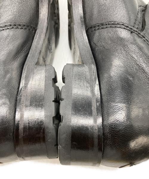 JIMMY CHOO（ジミーチュウ）JIMMY CHOO (ジミーチュウ) バイカー ミッド ブラック サイズ:SIZE 37 1/2の古着・服飾アイテム