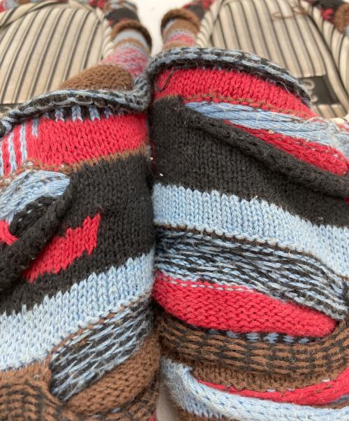SUBU（スブ）SUBU (スブ) FAF (エフエーエフ) 3D KNIT SANDAL マルチカラー サイズ:不明（実寸をご確認ください）の古着・服飾アイテム