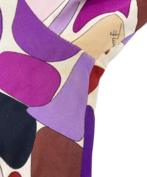 Emilio Pucci（エミリオ プッチ）Emilio Pucci (エミリオ プッチ) 総柄カットソー マルチカラー サイズ:36の古着・服飾アイテム