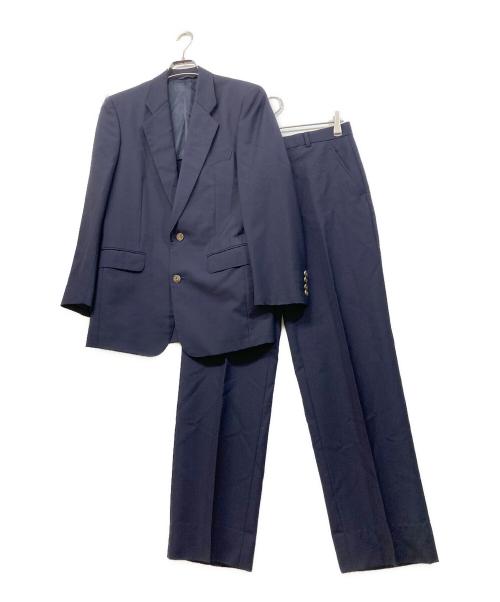 Christian Dior MONSIEUR（クリスチャンディオールムッシュ）Christian Dior MONSIEUR (クリスチャンディオールムッシュ) 銀ボタンセットアップ ネイビー サイズ:YA-5の古着・服飾アイテム