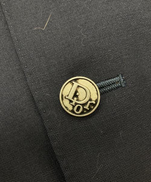 Christian Dior MONSIEUR（クリスチャンディオールムッシュ）Christian Dior MONSIEUR (クリスチャンディオールムッシュ) 銀ボタンセットアップ ネイビー サイズ:YA-5の古着・服飾アイテム