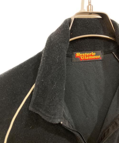 Hysteric Glamour（ヒステリックグラマー）Hysteric Glamour (ヒステリックグラマー) ハーフジップワンピース ブラック サイズ:Freeの古着・服飾アイテム