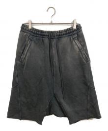 entire studios（エンタイアスタジオ）の古着「Heavy Drop Short」｜ブラック