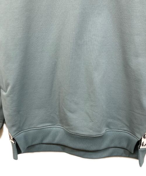 FRED PERRY（フレッドペリー）FRED PERRY (フレッドペリー) TAPED CREW NECK SWEATSHIRT 黄緑 サイズ:	SIZE XSの古着・服飾アイテム
