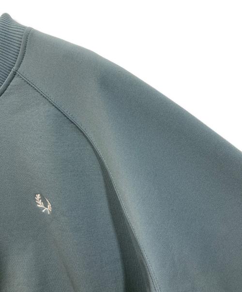 FRED PERRY（フレッドペリー）FRED PERRY (フレッドペリー) TAPED CREW NECK SWEATSHIRT 黄緑 サイズ:	SIZE XSの古着・服飾アイテム