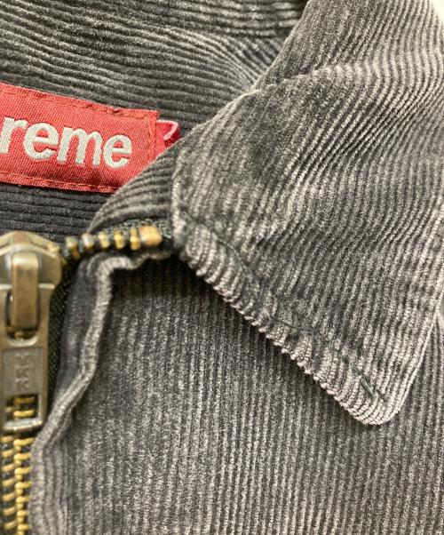 SUPREME（シュプリーム）SUPREME (シュプリーム) Washed Corduroy Zip Up Shirts ブラック サイズ:Sの古着・服飾アイテム