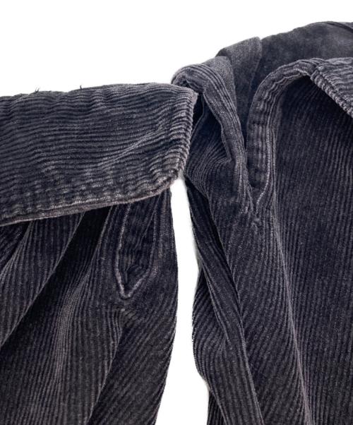 SUPREME（シュプリーム）SUPREME (シュプリーム) Washed Corduroy Zip Up Shirts ブラック サイズ:Sの古着・服飾アイテム