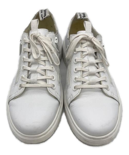 Dr.Martens（ドクターマーチン）Dr.Martens (ドクターマーチン) DANTE ZIP ホワイト サイズ:	SIZE UK7の古着・服飾アイテム