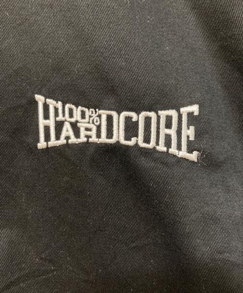 100%HARDCORE（100%ハードコア）100%HARDCORE (100%ハードコア) ジャケット ブラック サイズ:XLの古着・服飾アイテム