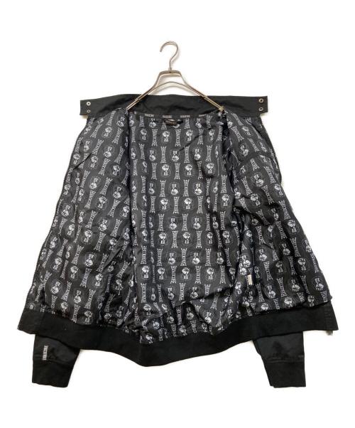 100%HARDCORE（100%ハードコア）100%HARDCORE (100%ハードコア) ジャケット ブラック サイズ:XLの古着・服飾アイテム