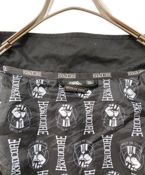100%HARDCORE（100%ハードコア）100%HARDCORE (100%ハードコア) ジャケット ブラック サイズ:XLの古着・服飾アイテム