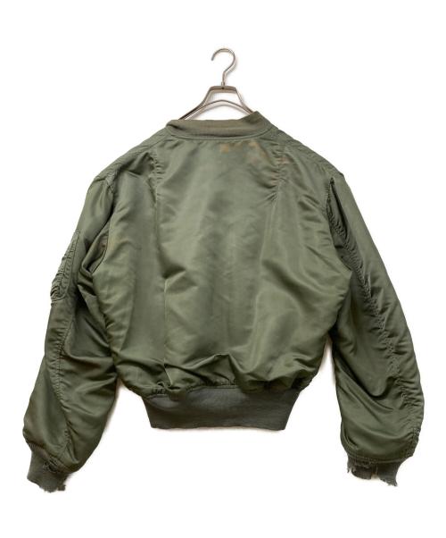 US ARMY（ユーエスアーミー）US ARMY (ユーエスアーミー) L‐2Bフライトジャケット カーキ サイズ:XLの古着・服飾アイテム