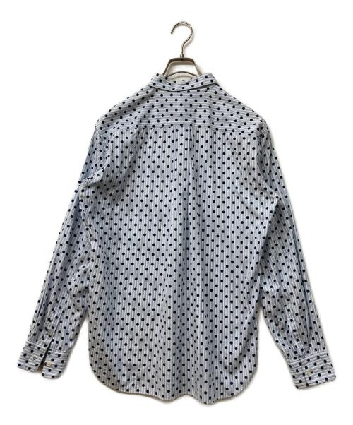 COMME des GARCONS HOMME DEUX（コムデギャルソン オム ドゥ）COMME des GARCONS HOMME DEUX (コムデギャルソン オム ドゥ) シャツ ホワイト×ブルー サイズ:Mの古着・服飾アイテム