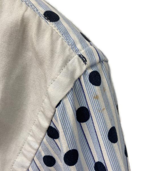 COMME des GARCONS HOMME DEUX（コムデギャルソン オム ドゥ）COMME des GARCONS HOMME DEUX (コムデギャルソン オム ドゥ) シャツ ホワイト×ブルー サイズ:Mの古着・服飾アイテム