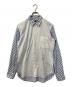 COMME des GARCONS HOMME DEUX（コムデギャルソン オム ドゥ）の古着「シャツ」｜ホワイト×ブルー