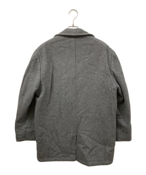 HAPP（ハップ）HAPP (ハップ) ウールコート グレー サイズ:実寸をご確認くださいの古着・服飾アイテム