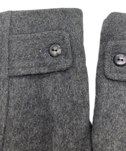HAPP（ハップ）HAPP (ハップ) ウールコート グレー サイズ:実寸をご確認くださいの古着・服飾アイテム