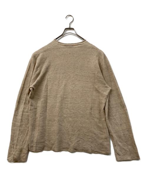 INIS MEAIN（イニシュマン）INIS MEAIN (イニシュマン) プルオーバーニット ベージュ サイズ:Lの古着・服飾アイテム