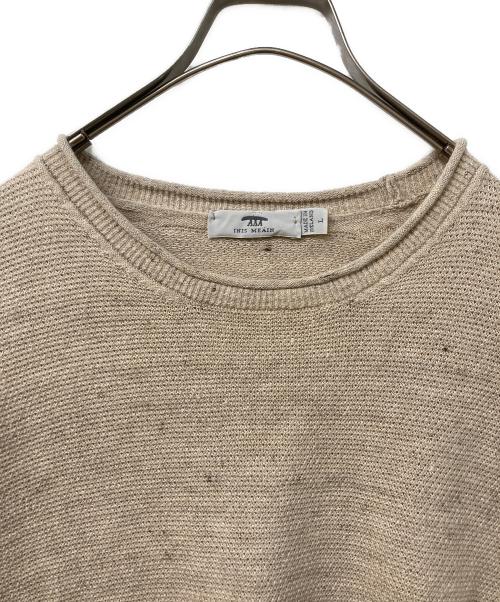 INIS MEAIN（イニシュマン）INIS MEAIN (イニシュマン) プルオーバーニット ベージュ サイズ:Lの古着・服飾アイテム