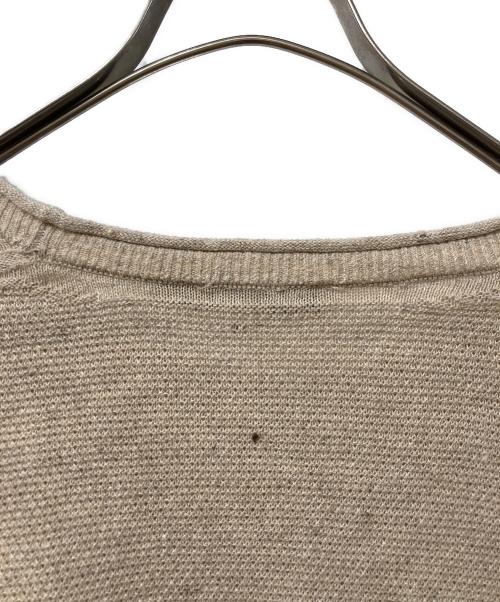 INIS MEAIN（イニシュマン）INIS MEAIN (イニシュマン) プルオーバーニット ベージュ サイズ:Lの古着・服飾アイテム