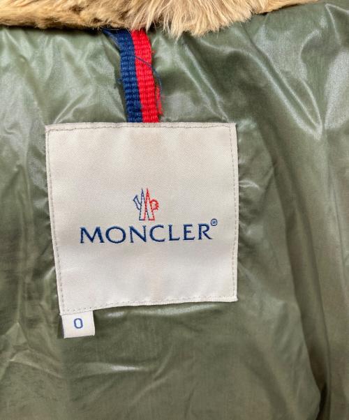 MONCLER（モンクレール）MONCLER (モンクレール) ダウンジャケット ブラック サイズ:SIZE 0の古着・服飾アイテム