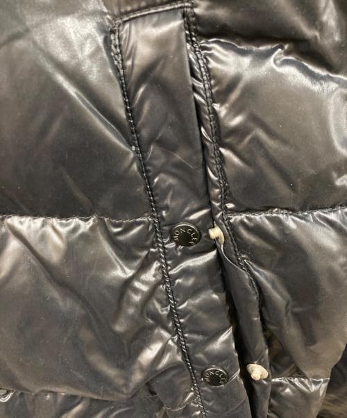 MONCLER（モンクレール）MONCLER (モンクレール) ダウンジャケット ブラック サイズ:SIZE 0の古着・服飾アイテム