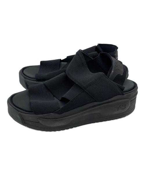 Y-3（ワイスリー）Y-3 (ワイスリー) RIVALRY SANDAL ブラック サイズ:	SIZE 26cmの古着・服飾アイテム