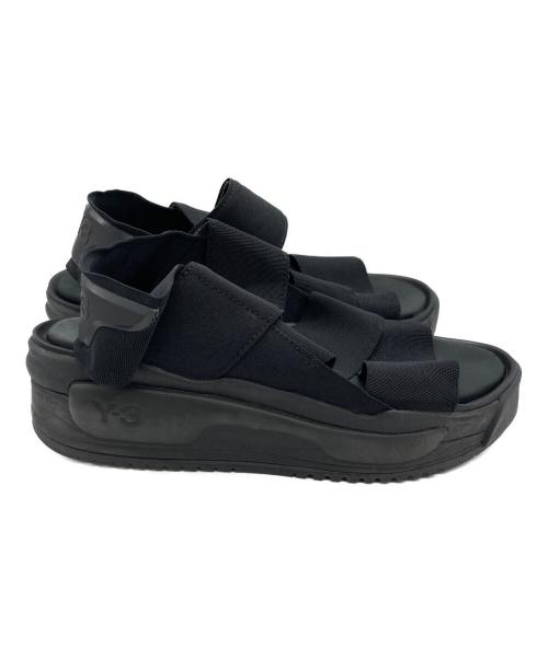 Y-3（ワイスリー）Y-3 (ワイスリー) RIVALRY SANDAL ブラック サイズ:	SIZE 26cmの古着・服飾アイテム