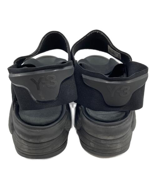 Y-3（ワイスリー）Y-3 (ワイスリー) RIVALRY SANDAL ブラック サイズ:	SIZE 26cmの古着・服飾アイテム