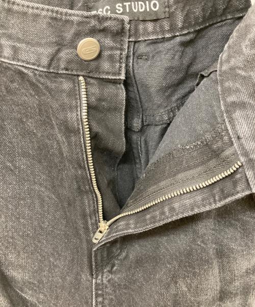 ESC STUDIO（イーエスシーステュディオ）ESC STUDIO (イーエスシーステュディオ) レイヤードパンツ ブラック サイズ:	SIZE 2の古着・服飾アイテム