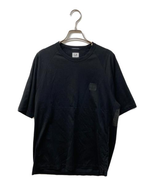 C.P COMPANY（シーピーカンパニー）C.P COMPANY (シーピーカンパニー) クルーネックTシャツ ブラック サイズ:SIZE Mの古着・服飾アイテム