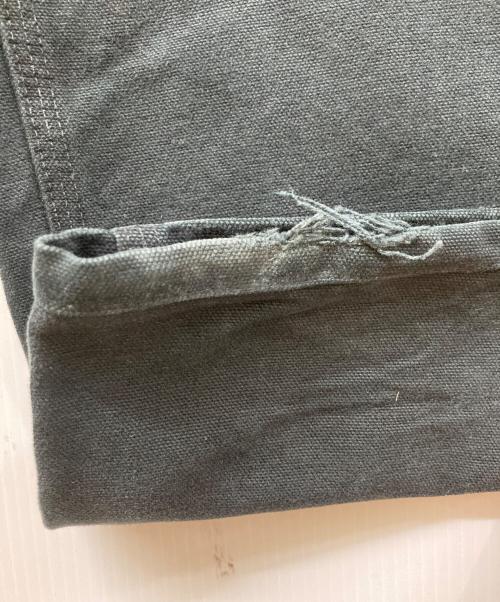 CarHartt（カーハート）CarHartt (カーハート) WASHED-DUCK DOUBLE-FRONT WORK DUNGAREE ブラック サイズ:	SIZE W36×L32の古着・服飾アイテム