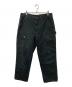 CarHartt（カーハート）の古着「WASHED-DUCK DOUBLE-FRONT WORK DUNGAREE」｜ブラック