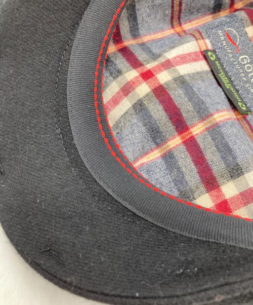 gottmann（ゴットマン）GOTTMANN (ゴットマン) フランネル ハンチング ブラック サイズ:	SIZE 60の古着・服飾アイテム